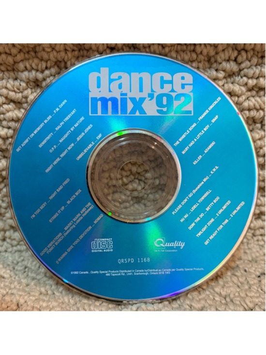Quality Special Products Other - Dance Mix '92 Music CD Album